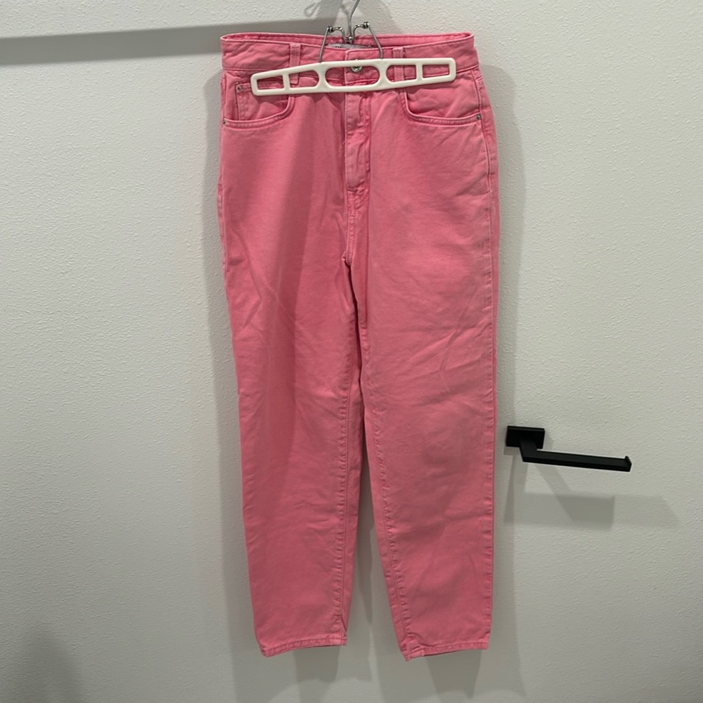 Zara pink jeans